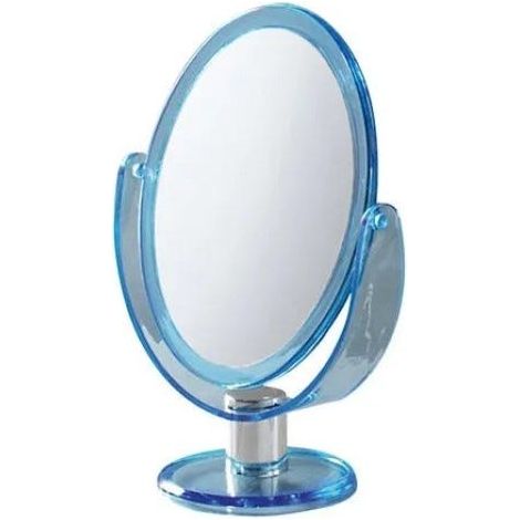 Specchio ingranditore da appoggio blu modello blister