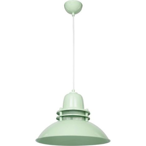 Lampada a sospensione stile industriale color menta - Tibet ASZ0873 (1/4)