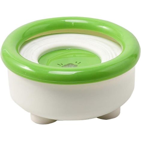 Gamelle d'eau flottante anti-éclaboussures anti-étouffement 15 L base antidérapante pour chiens chats et chiots (1/5)