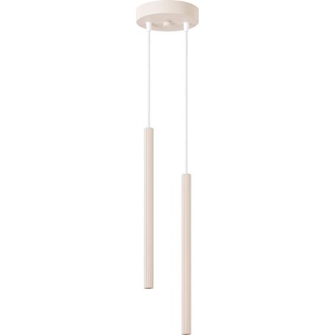 Lampade a sospensione Arche beige 15x118x15cm Sollux (1/5)