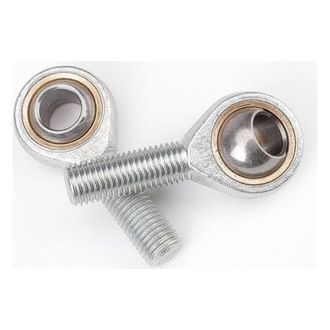 Joint Mâle Filetage Droite Embout À Rotule Joint Roulement Bronze Liner Performance Embout À Rotule - M10(2pcs) (1/4)