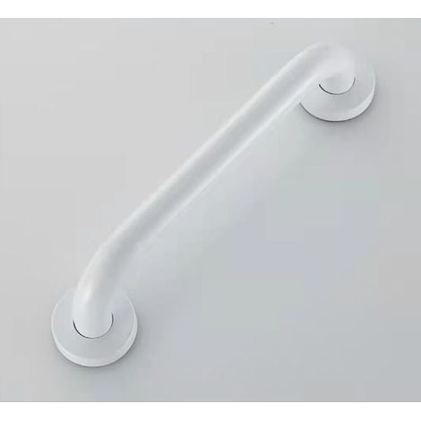 Serbia – Barre de maintien 400mm en acier – Support de douche et WC pour seniors – Installation verticale/horizontale – Charge maximale élevée - 400mmBarre (1/5)