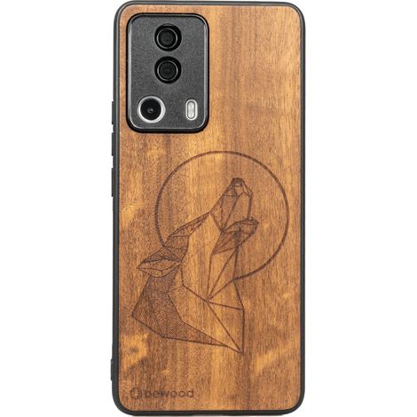 Bewood Funda Xiaomi 13 Lite Madera IMBUIA WOLF (1/5)