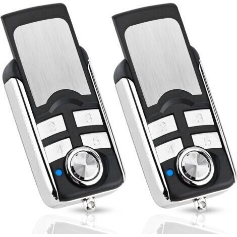 Telecommande Universelle Portail2 Pack Télécommande Émetteur Manuel Remplacement pour HORMANN HSE4-868-BS, HSE2-868-BS, HS4-868-BS, Compatible avec HORMANN BiSecur SupraMatic ProMatic Opérateurs (1/4)