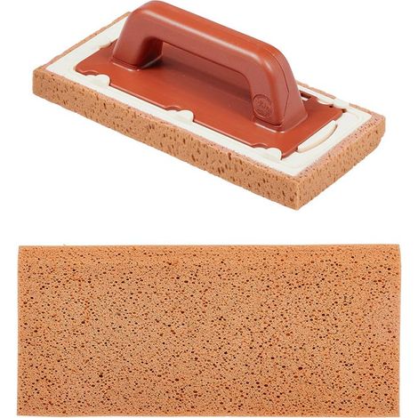 Raimondi – Truelle éponge 30 cm – Éponge interchangeable pour nettoyage joints – Raccord rapide 'Easy Lock' – Pour surfaces carrelées (1/5)