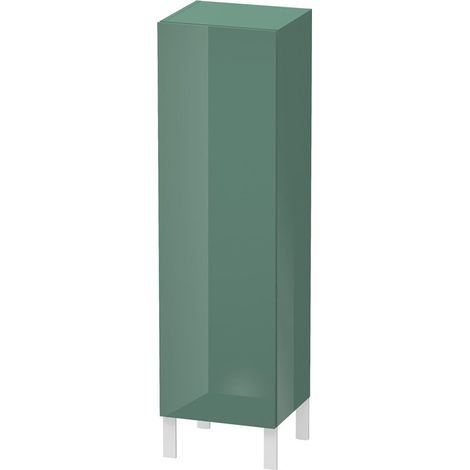 Armoire Duravit L-CUBE 400x363x1320mm ouverture gauche jade