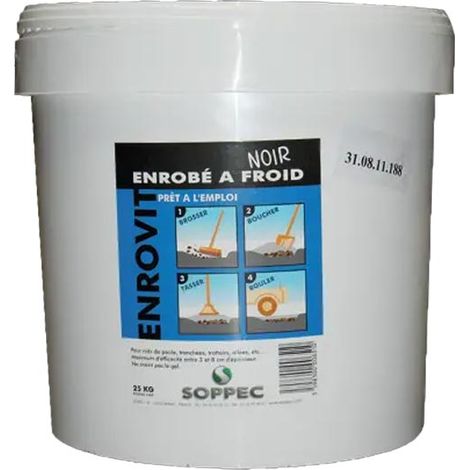 Enrobe Rouge Enrovit Seau De 25 Kg Soppec