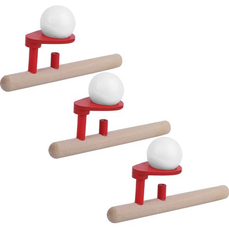 Boules flottantes pour sarbacane, jouet en bois à souffler, cadeau éducatif pour enfants (1/5)