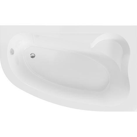 Mexen Westa ba帽era de esquina derecha 160 x 100 cm, blanca - 560116010002 (1/5)