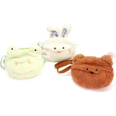 Borsa a tracolla in peluche MIX