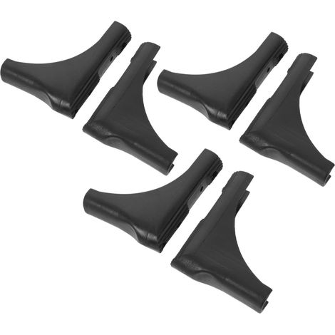 6 Pièces Protège Séchoir à Linge Degrés Accessoires Antidérapants et Résistants Aux Intempéries pour Patins de Chaise Pliante et Meubles Protection Sol Rayures pour Parquet et (1/5)