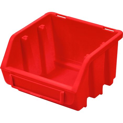 ADB Ergobox Gr. 1 rot 116x112x75mm Sichtlagerkasten Stapelbox Schütte (1/4)