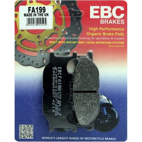 Pastillas de freno EBC FA199 (1/2)