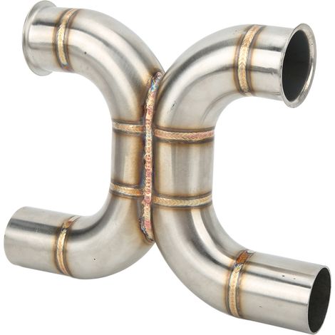 Tube de liaison d'échappement en acier inoxydable résistant à la chaleur, remplacement pour Bonneville Bobber (1/5)