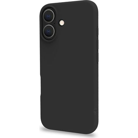 Custodia in gomma Cromo Soft per iPhone 16e Nera
