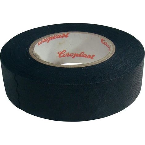 Nastro Telato di 19mm Rotolo da 25 Mt Nero