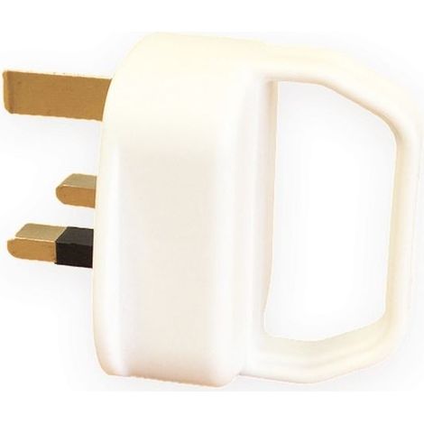 Dencon Easy Pull Plug 13A White for Easy Grip (1/2)