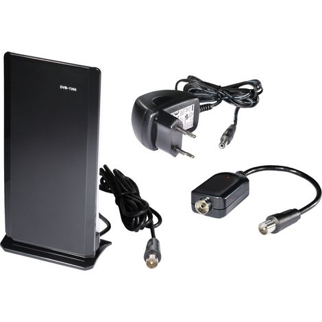 Antenna Dvb-t / dvb-t2 per interni Antenna Dvb-t / dvb-t2 - con dc alimentazione inserimento accessori (1/4)