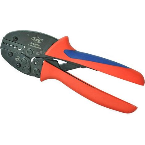 Pince à dénuder Outils de sertissage for embouts à sertir 17-7AWG 1-10mm² Pince à sertir (1/3)
