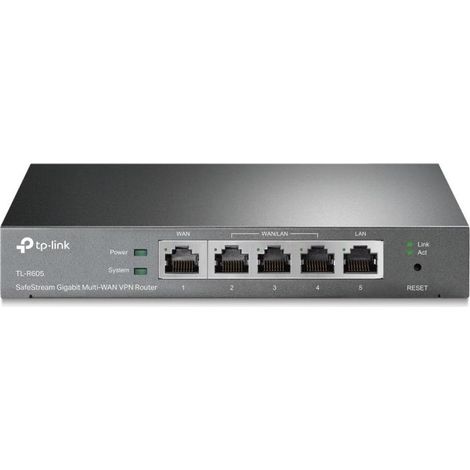 Router Gigabit Ethernet TP-Link TL-R605 negro (1/3)