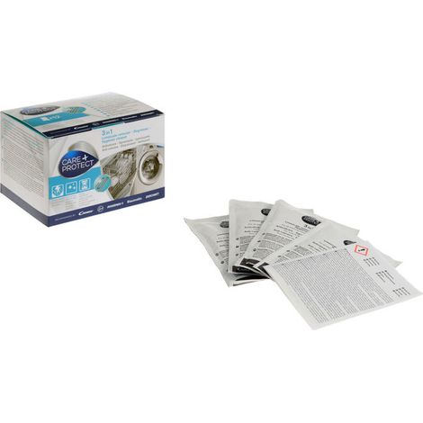 Care + Protect Detersivo Multiuso in Polvere Anticalcare Lavatrice Lavastoviglie