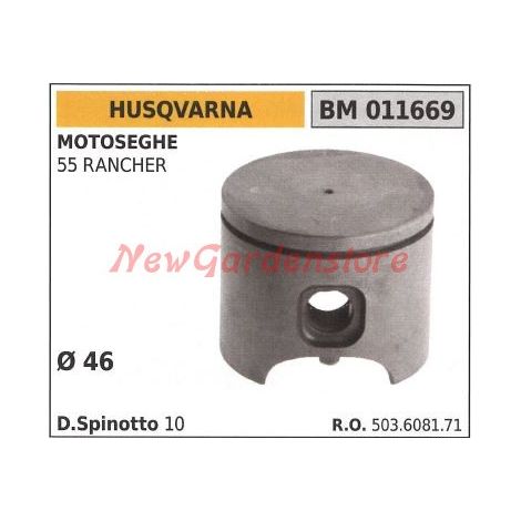 Émbolo motosierra 55 RANCHER Ø 46mm HUSQVARNA 011669