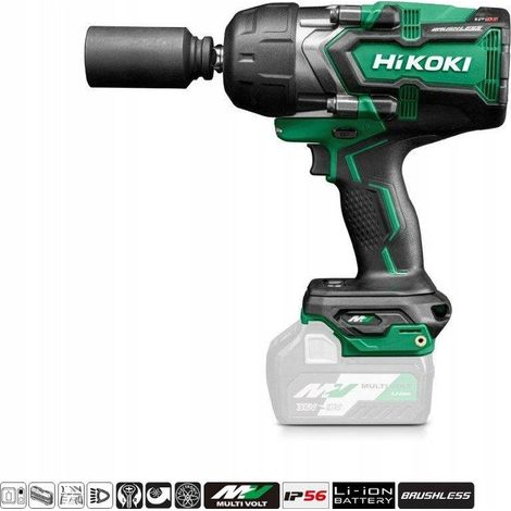 Hikoki WR36DG W2Z llave de impacto inalámbrica 2400 Nm (1/2)