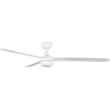 BAIRES L Ventilatore da Soffitto Bianco con Luce Ø152 cm