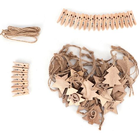 Umweltfreundliches Seil aus Naturfaserholz, mit einem starken Knoten, weich und dennoch strapazierfähig, perfekt für Bastelarbeiten, einfach zu handhaben und wird mit einem kleinen Clip geliefert.