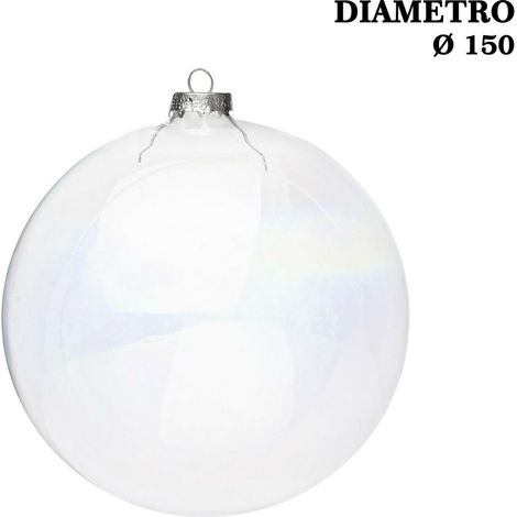PALLA VETRO D.150 IRIDESCENTE (1/2)
