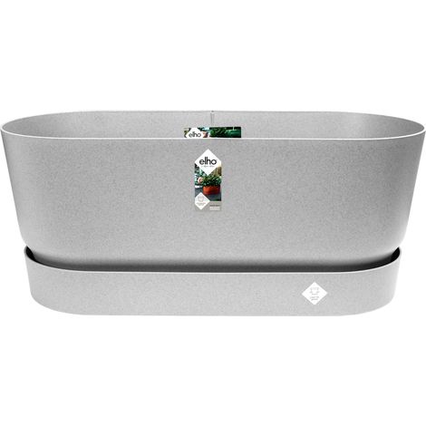 Elho Greenville Terrace Trough 80 Wheels Terra Fioriera Rettangolare (1/3)