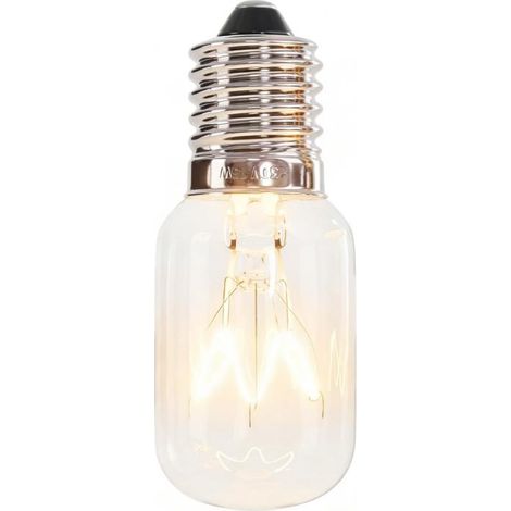 Ampoule 15w E14 Blanc Chaud - Lampe pour Machine à Coudre, Hotte, Lampe de Sel, Congélateur - Ampoule Frigo T22 (1/5)