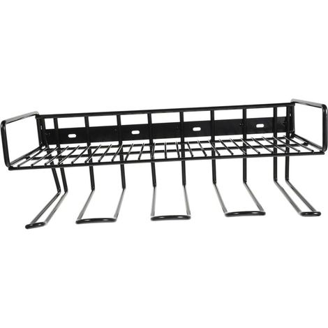Portautensili elettrico a parete per impieghi gravosi – Versatile soluzione per officina e garage, salvaspazio, in acciaio spesso 2 mm