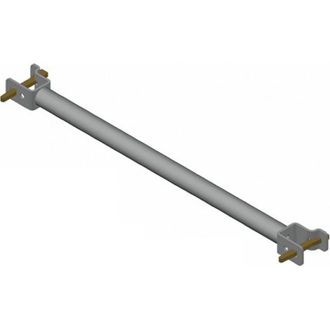 Echafaudages Stéphanois – Support plancher à colliers en acier galvanisé Ø 48 mm – Accessoire pour échafaudage – Fixation sécurisée pour chantiers