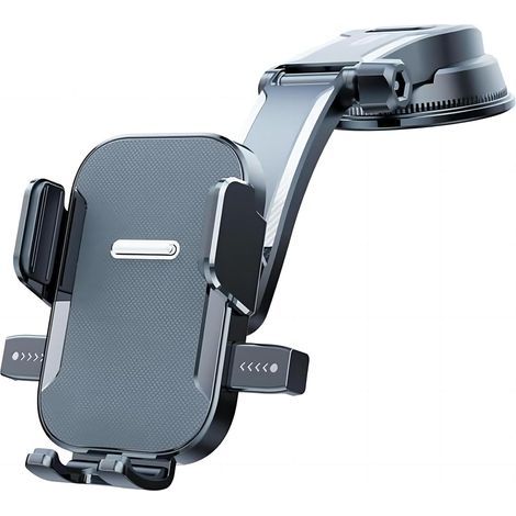Nuevo soporte para teléfono de coche con ventosa y diseño tipo cascada: un soporte multifuncional apto para teléfonos con un ancho de 5,8 a 9 cm. (1/5)