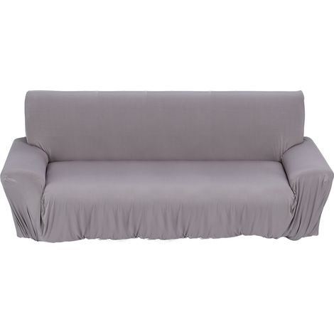 Eosnow Sofa Couch Stretch Covers Covers Sofa Protector Slipcover Waschable Dreisitzer Grau 190 230 cm (1/2)