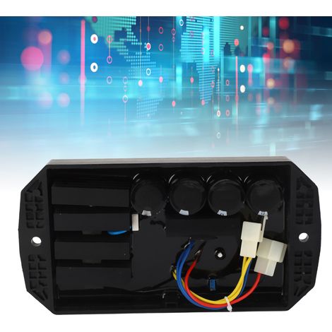 Stabilisateur de tension monophasé 6 fils AVR 15 kW, régulateur de tension automatique AVR 15-1EIP pour générateur à balais, carte de régulation de tension pour groupe électrogène (1/5)