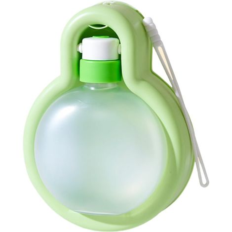 Bouteille d’Eau Pliable pour Chien 500 ml, Gourde de Voyage avec Bol Intégré Anti-Fuite, Sans BPA, Portable pour Extérieur et Randonnée (1/5)
