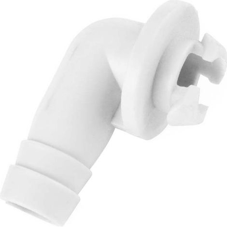 Pipeta desagüe standard para aire acondicionado PVC con anillo de goma - MARCA