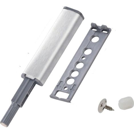 (10 Stück Push to Open Aimant Poussoir Porte Placard Loquet Magnetique,Tampon Amortisseur,Ouvre et Ferme avec Pression (1/5)