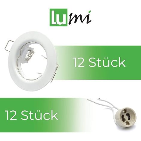 cadres encastrer pour spot encastrable SD-863 Blanc douille GU10 (1/4)