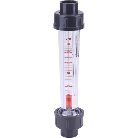 Plastic Tube Type 100‑1000L/H Water Flow Meter Flowmeter LZS‑15D