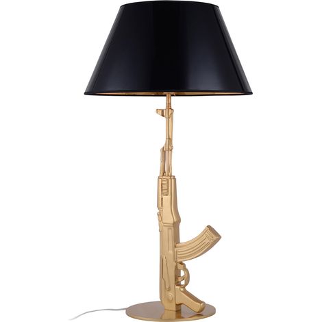 Table Lamp - Gun Design Lamp - Large - Beretta Gold (1/5)