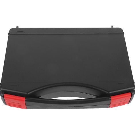 Petite mallette rigide en plastique robuste pour ranger les outils-23.00X18.00X4.50CM-Black (1/4)