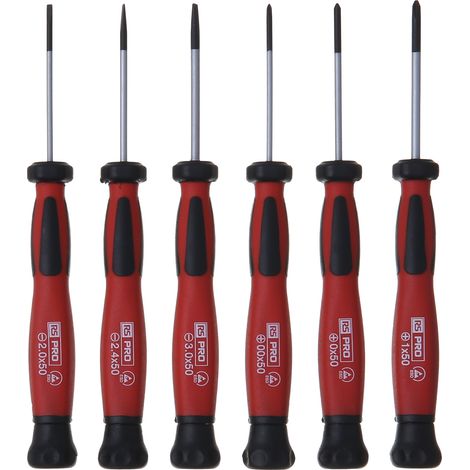 Jeu de tournevis RS PRO ESD Phillips, tête fendue 6 pièces, ESD ( Prix pour 1 ) (1/4)