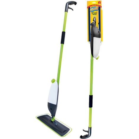 Mocio piatto York con spruzzatore azzurro - BHP HIC Y037