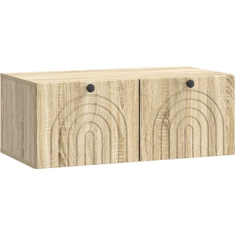 Maison Exclusive - Mobile Porta TV da Muro Rovere Sonoma 78,5 x 41 x 30 cm (1/5)