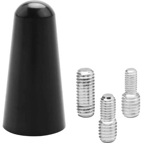 Antenne Voiture,Antenne Autoradio,Voiture Stéréo FM AM Antenne Remplacement,Universelle Courte Mât Fouet d'Antenne de Réception,Convient à de Nombreuses Marques et Modèles de Voitures (1/5)