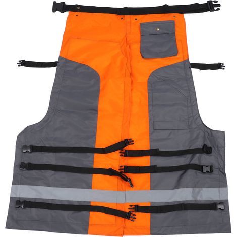 Pantalon de protection contre la tronçonneuse Sécurité des travailleurs forestiers durable et élastique (1/5)