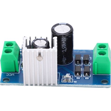 Module d'alimentation stabilisée à 3 extrémités, circuit imprimé pour stabilisation de tension 12 V 1,2 A L7812 LM7812 (1/5)